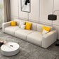 Stationary Slipcovered Cotton Living Room Square Arm Loose Back Sofa Clearhalo 'furn' 'furn_sofas' 'Furniture' 'Living Room Furniture' 'Sofa' 'sofas' 5353105