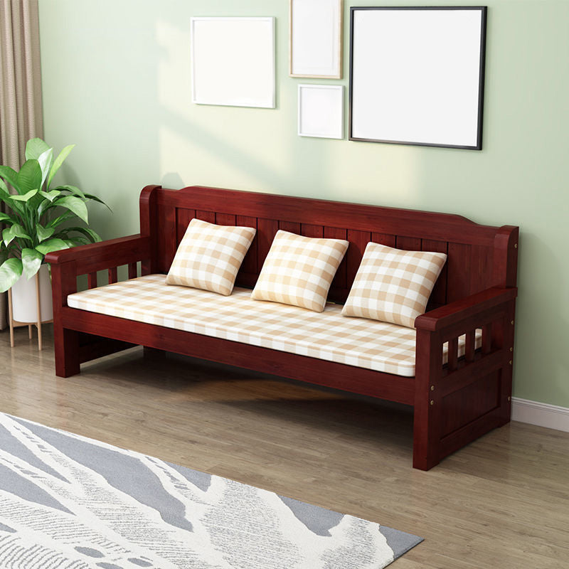 Sofa with 3 Pillows Back and Square Arm for Apartment 23.62" Wide