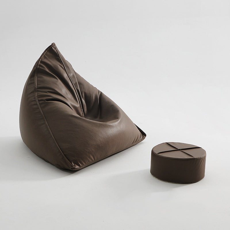 39.37" W x 39.37" D x 33.46" H Bonded Leather Accent Room Chair with Tight Back