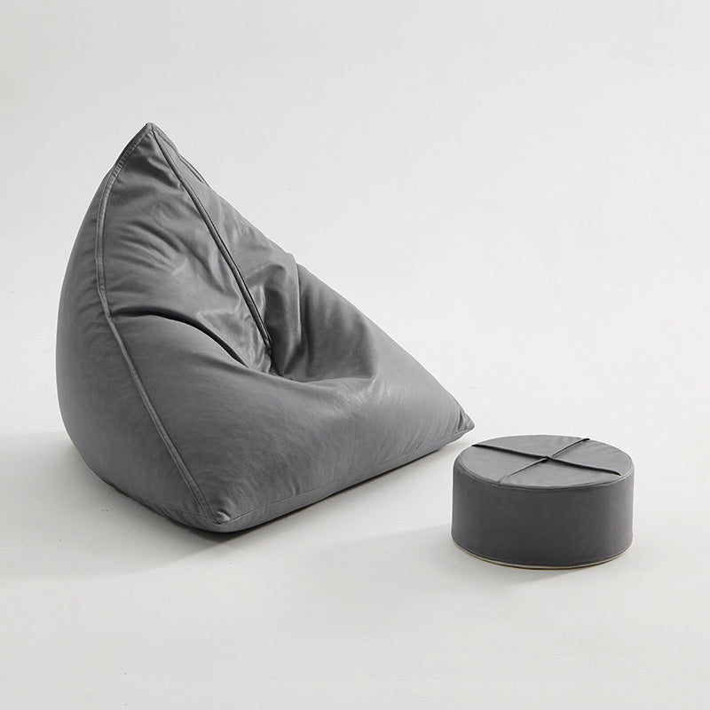 39.37" W x 39.37" D x 33.46" H Bonded Leather Accent Room Chair with Tight Back