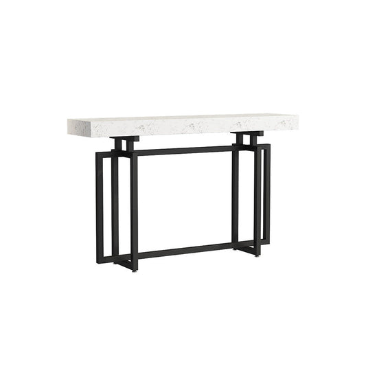 Tavola della console divano alta 31,5 "con console top in marmo per Hall