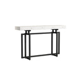 Tavola della console divano alta 31,5 "con console top in marmo per Hall