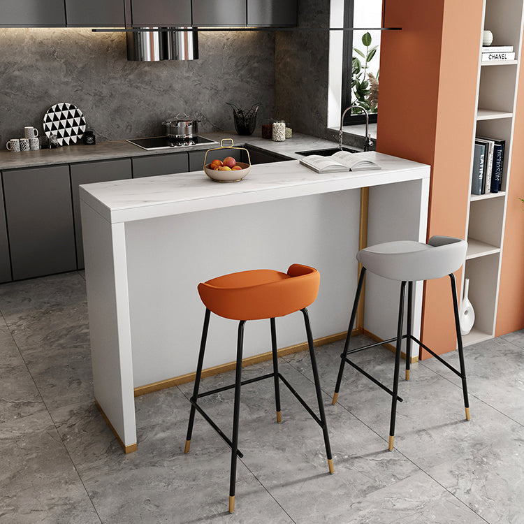 Tavolo da pranzo in pietra rettangolare tavolo da pranzo industriale con base di piedistallo