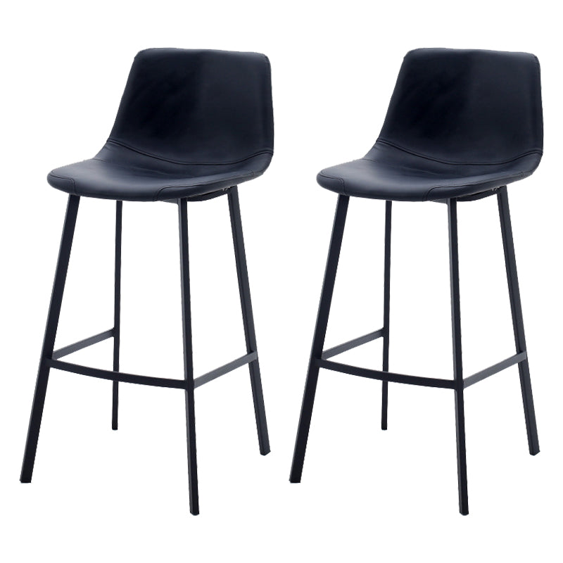 Industriële stijl Barstool Indoor Black 4 Legs Bar Stool voor coffeeshop