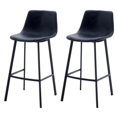 Industriële stijl Barstool Indoor Black 4 Legs Bar Stool voor coffeeshop