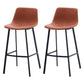 Industriële stijl Barstool Indoor Black 4 Legs Bar Stool voor coffeeshop