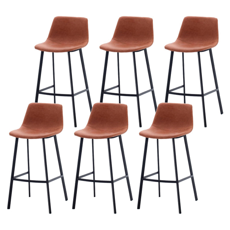 Industriële stijl Barstool Indoor Black 4 Legs Bar Stool voor coffeeshop