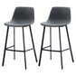 Industriële stijl Barstool Indoor Black 4 Legs Bar Stool voor coffeeshop