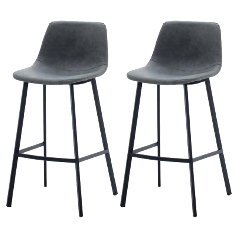 Industriële stijl Barstool Indoor Black 4 Legs Bar Stool voor coffeeshop