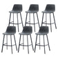 Industriële stijl Barstool Indoor Black 4 Legs Bar Stool voor coffeeshop