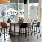 Industriële stijl Barstool Indoor Black 4 Legs Bar Stool voor coffeeshop