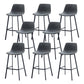 Industriële stijl Barstool Indoor Black 4 Legs Bar Stool voor coffeeshop