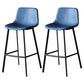 Industriële stijl Barstool Indoor Black 4 Legs Bar Stool voor coffeeshop