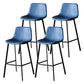 Industriële stijl Barstool Indoor Black 4 Legs Bar Stool voor coffeeshop