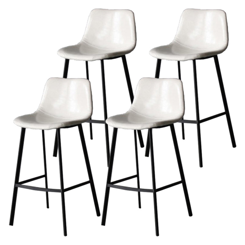 Industriële stijl Barstool Indoor Black 4 Legs Bar Stool voor coffeeshop