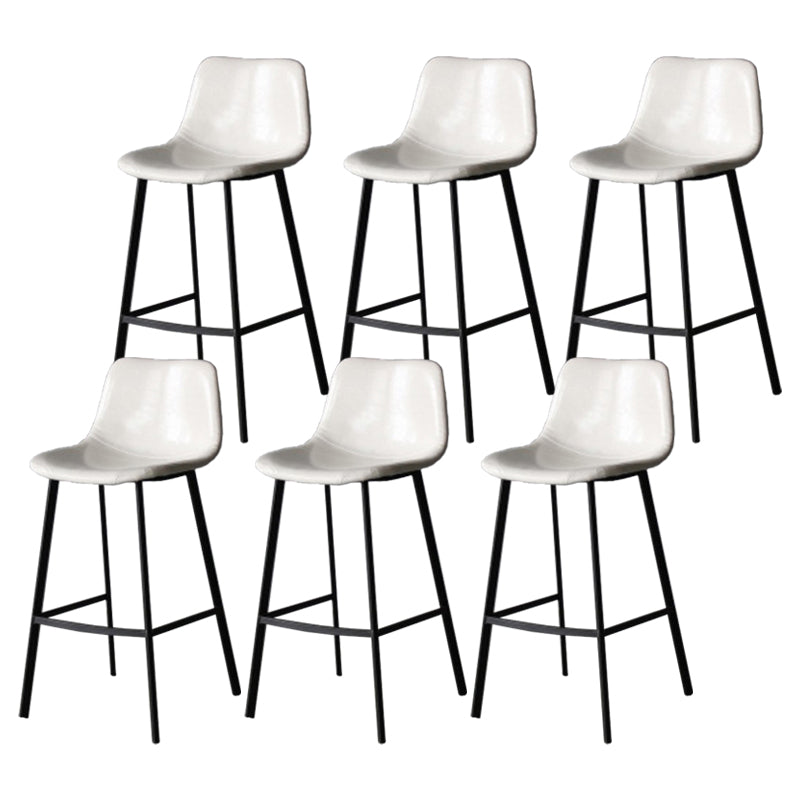 Industriële stijl Barstool Indoor Black 4 Legs Bar Stool voor coffeeshop
