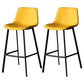 Industriële stijl Barstool Indoor Black 4 Legs Bar Stool voor coffeeshop