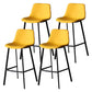 Industriële stijl Barstool Indoor Black 4 Legs Bar Stool voor coffeeshop