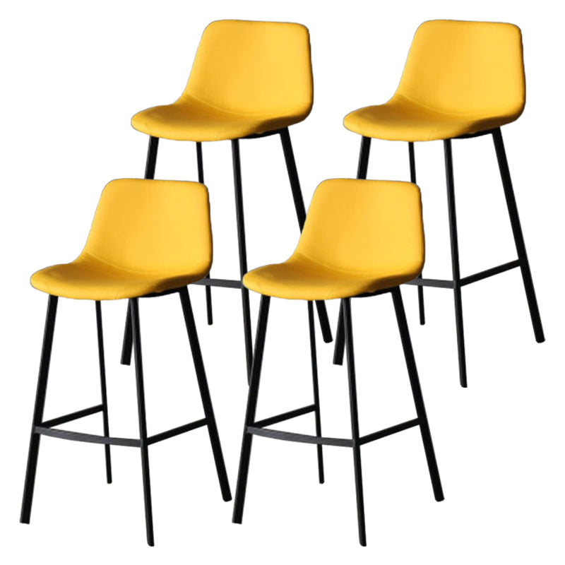 Industriële stijl Barstool Indoor Black 4 Legs Bar Stool voor coffeeshop