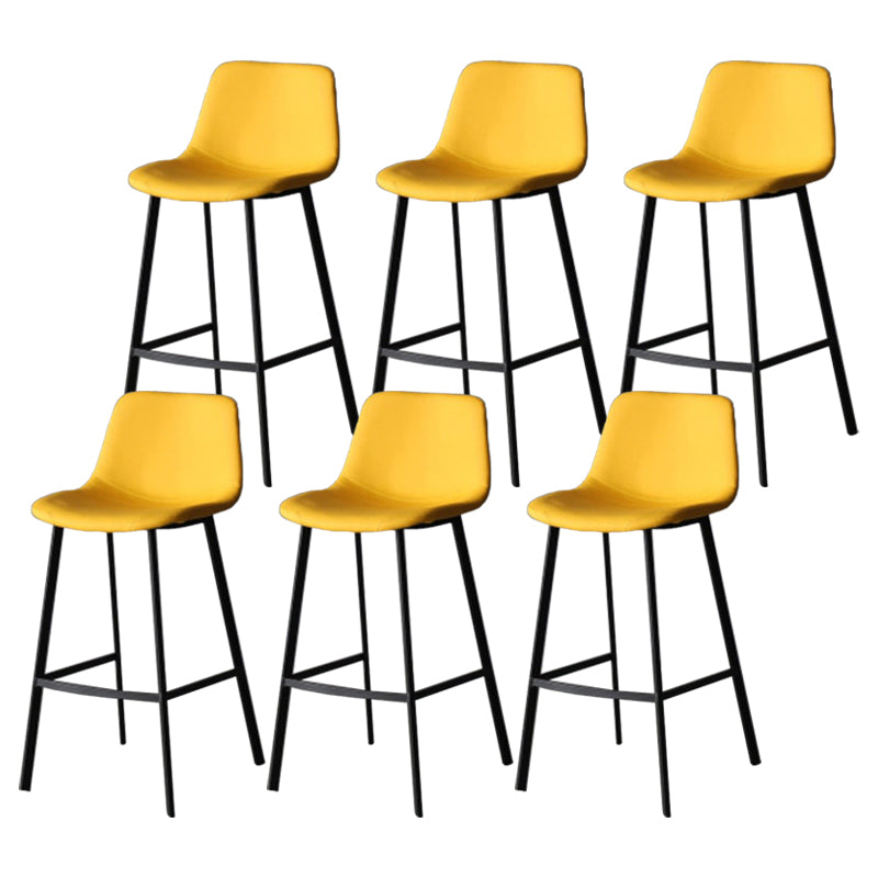 Industriële stijl Barstool Indoor Black 4 Legs Bar Stool voor coffeeshop