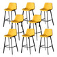 Industriële stijl Barstool Indoor Black 4 Legs Bar Stool voor coffeeshop