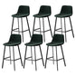 Industriële stijl Barstool Indoor Black 4 Legs Bar Stool voor coffeeshop