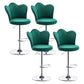 Dining Room Nordic Style Barstool Adjustable Bar Stool with Liftable Pedestal Blackish Green 4 Piece Set Bar Stool(31"H) Clearhalo 'Bar Furniture' 'Bar Stools' 'bar_stools' 'furn' 'furn_bar_stools' 'Furniture' 'Kitchen & Dining Furniture' 5356551
