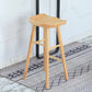 Modern Solid Wood Counter Stools Backless Contoured Seat Bar Stool for Shop Clearhalo 'Bar Furniture' 'Bar Stools' 'bar_stools' 'furn' 'furn_bar_stools' 'Furniture' 'Kitchen & Dining Furniture' 5356656