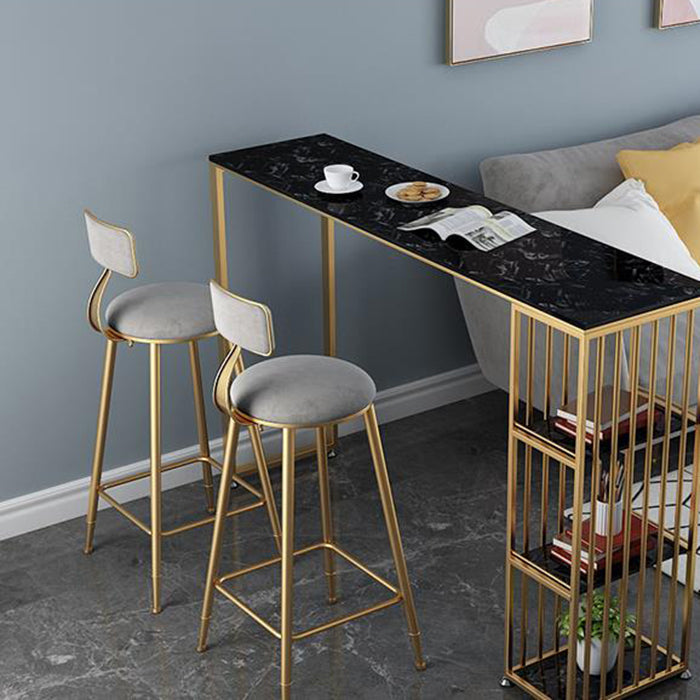 Silla de metal escandinava silla redonda de terciopelo para sala de estar para sala de estar