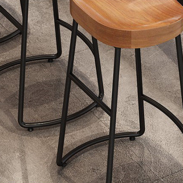 Pièces de 1/4/9 modernes Ensemble de table de barre rectangle Table de comptoir en bois de pin avec tabourets sans dos