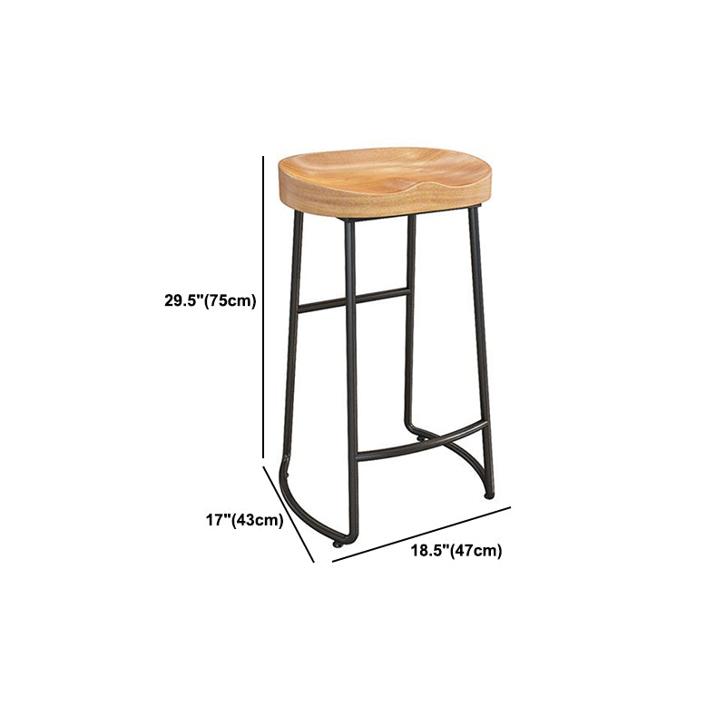 Pièces de 1/4/9 modernes Ensemble de table de barre rectangle Table de comptoir en bois de pin avec tabourets sans dos