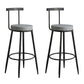 1/2/3 stuk marmeren bar pubtafel set matte afwerking glam bark ontlasting en tafelset