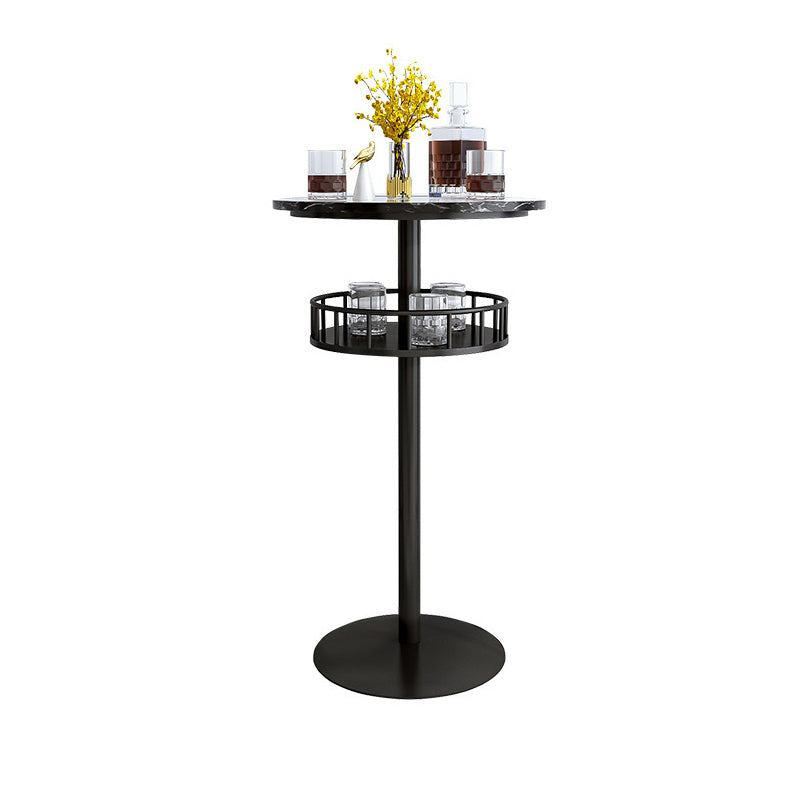 1/2/3 stuk marmeren bar pubtafel set matte afwerking glam bark ontlasting en tafelset