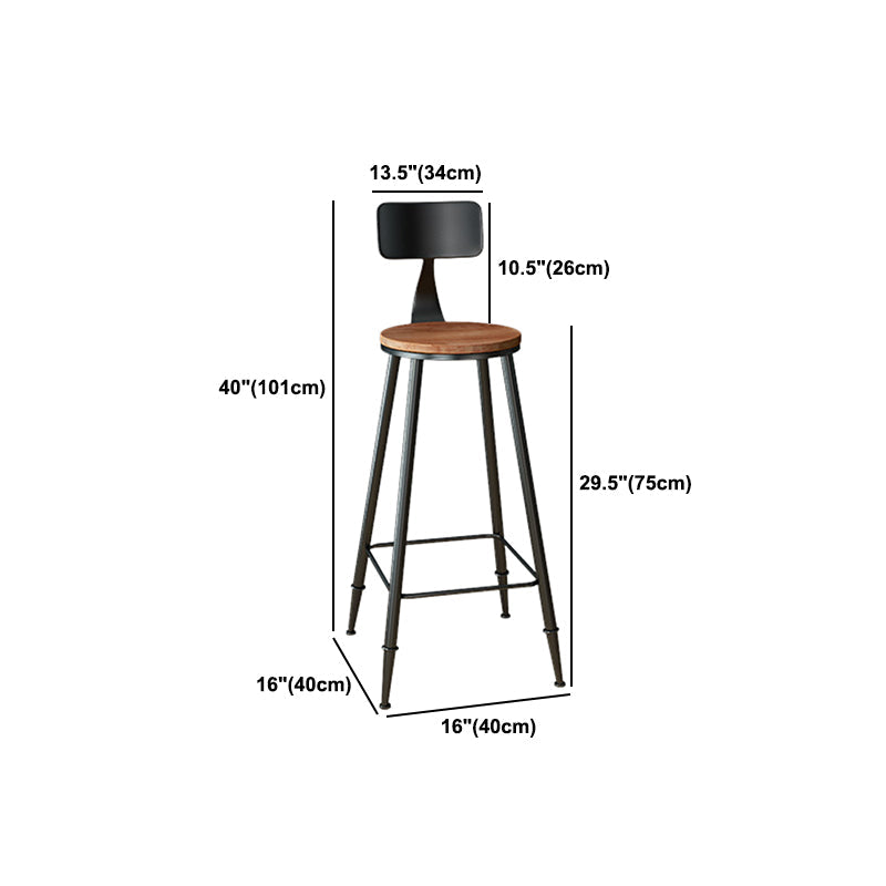 Industrial Rectangle Solid Wood Bar Table Set 1/3/4/5/9 Pieces Counter Table with Stools Clearhalo 'Bar Furniture' 'furn' 'furn_home_bar_bar_sets' 'Furniture' 'Home Bars & Bar Sets' 'home_bar_bar_sets' 'Kitchen & Dining Furniture' 5357000