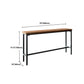 Industrial Rectangle Solid Wood Bar Table Set 1/3/4/5/9 Pieces Counter Table with Stools Clearhalo 'Bar Furniture' 'furn' 'furn_home_bar_bar_sets' 'Furniture' 'Home Bars & Bar Sets' 'home_bar_bar_sets' 'Kitchen & Dining Furniture' 5357006