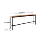 Industrial Rectangle Solid Wood Bar Table Set 1/3/4/5/9 Pieces Counter Table with Stools Clearhalo 'Bar Furniture' 'furn' 'furn_home_bar_bar_sets' 'Furniture' 'Home Bars & Bar Sets' 'home_bar_bar_sets' 'Kitchen & Dining Furniture' 5357009