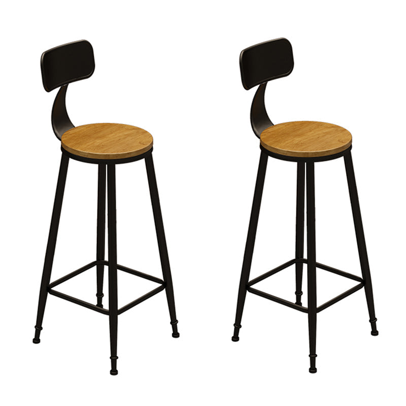 Industriale 1/611 pezzi tavolo da bar set rettangolo tavolino in legno con sgabelli alti