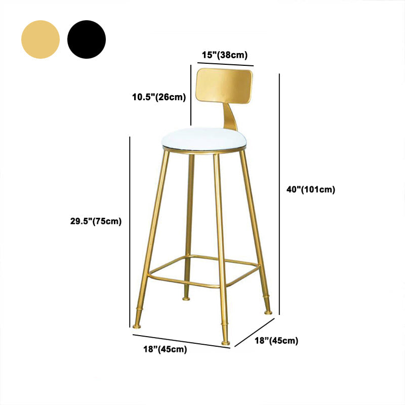 Living Room Glam Counter Height Set 1/2/3 Pieces Marble White Top Bistro Set Clearhalo 'Bar Furniture' 'furn' 'furn_home_bar_bar_sets' 'Furniture' 'Home Bars & Bar Sets' 'home_bar_bar_sets' 'Kitchen & Dining Furniture' 5357074