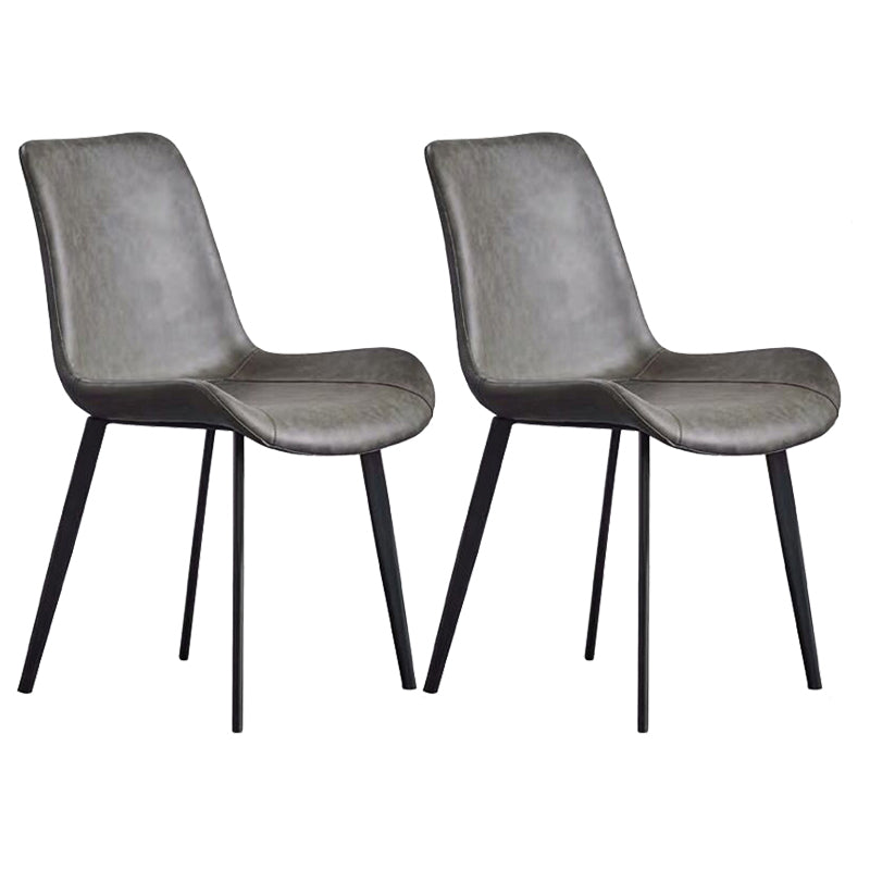 Modern Style Sintered Stone Rectangle Table Set 1/2/5/7 Pieces Dining Set 2 Grey Chairs Clearhalo 'Dining Room Sets' 'Dining Tables & Seating' 'dining_room_set' 'furn' 'furn_dining_room_set' 'Furniture' 'Kitchen & Dining Furniture' 5357130