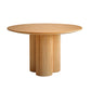 Minimalistische ronde eettafelset 1/2/3/4/5/7-delige grenen dinetteset
