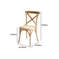 Minimalistische ronde eettafelset 1/2/3/4/5/7-delige grenen dinetteset
