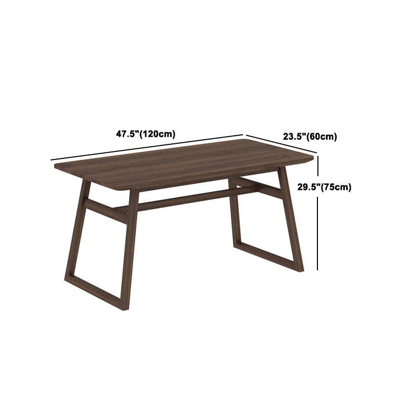 Traditional Wood Dinette Set 1/2/5/7 Pieces Rectangle Table Set for Dining Room Clearhalo 'Dining Room Sets' 'Dining Tables & Seating' 'dining_room_set' 'furn' 'furn_dining_room_set' 'Furniture' 'Kitchen & Dining Furniture' 5357189