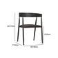 Industrial Solid Wood Dining Table Set 1/2/5 Pieces Rectangle Dining Set