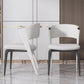 Set da tavolo in metallo in pietra sinterizzata in stile moderno Set da pranzo 1/3/4/5 pezzi