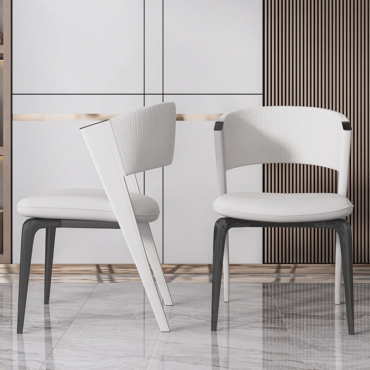 Set da tavolo in metallo in pietra sinterizzata in stile moderno Set da pranzo 1/3/4/5 pezzi
