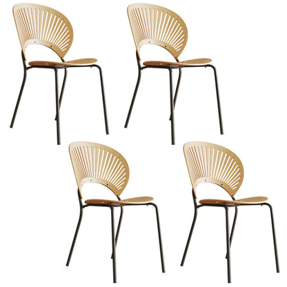 Minimalistische witte eettafelset 1/4/5/7-delig Thuistafel en stoelen