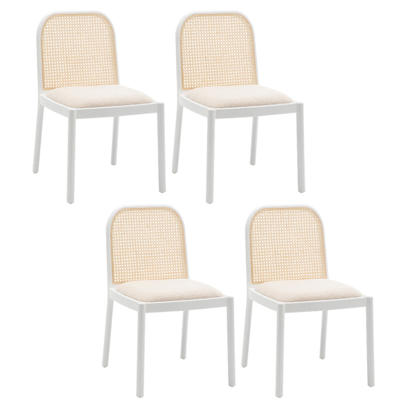 Sedia da pranzo imbottita tradizionale sedia in legno massiccio