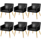 Modern Faux Leather Dining Chair Parsons Chair in Matte Finish for Home
