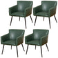 Modern Faux Leather Dining Chair Parsons Chair in Matte Finish for Home