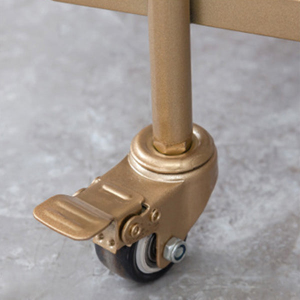 Rolling Modern Prep Table Stone 33.86" High Prep Table for Restaurant Clearhalo 'furn' 'furn_kitchen_islands_carts' 'Furniture' 'Kitchen & Dining Furniture' 'Kitchen Islands & Carts' 'kitchen_islands_carts' 5358285